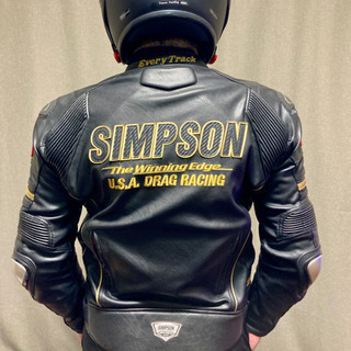 予約済み】シンプソン SIMPSON レザージャケット