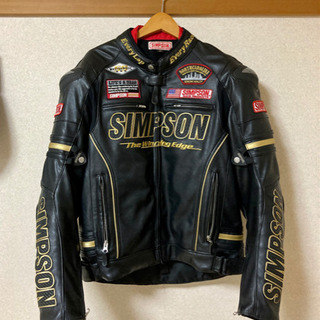 予約済み】シンプソン SIMPSON レザージャケット