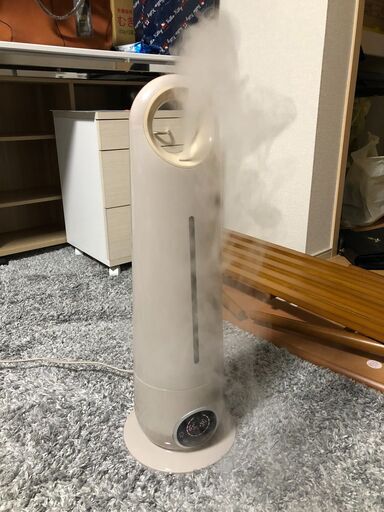 【値下げ】大容量超音波加湿器 タワー型 リモコン付き