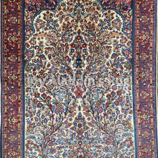 サルーク産 ペルシャ絨毯 メヘラブ 206×132cm
