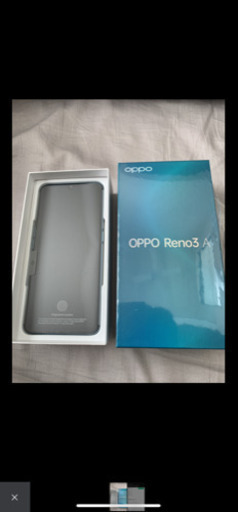 未使用 電話 スマホ  oppo reno3A  Sim free  23000円