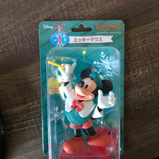 ミッキーマウスフィギィア(クリスマスオーナメントくじ)