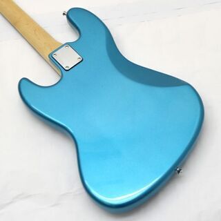 ジャズベースタイプ メタリックブルー　調整済み 入門　軽音　部活　ロック　ポップス  JB-240/MBL エレキベース (0220374840)の画像
