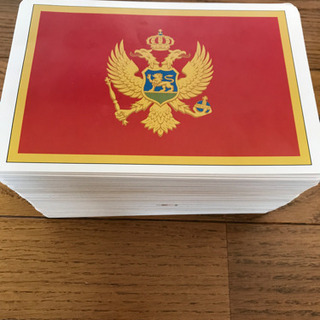 くもん国旗カード3箱分