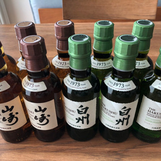 サントリー　白州　山崎　各５本セット　