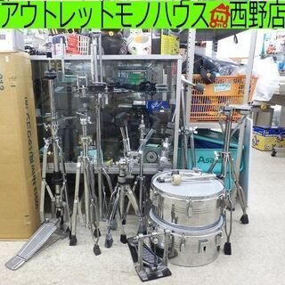 ▶ジャンク品 ドラム シンバルスタンド スネアスタンド タム ハ...