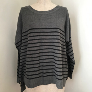 【美品】レディース　ゆったりセーター　Lサイズ