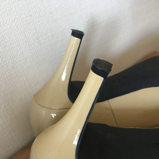 【2月末で処分】DIANA ダイアナ パンプス ベージュ 23.0cmの画像