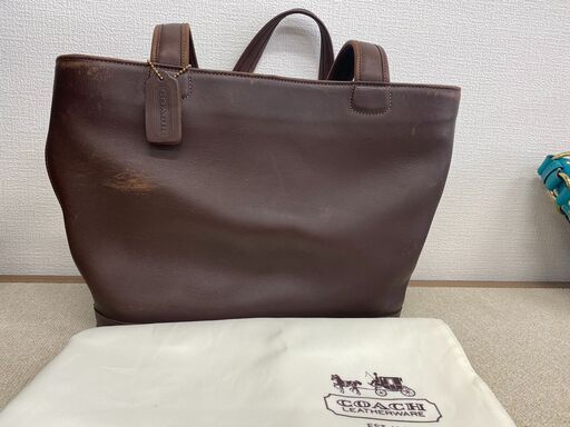 店頭販売済みにゃんにゃんセール ⇊お値下げ⇊　COACH(コーチ)トートバッグ　9302