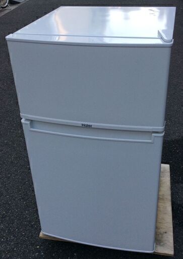【RKGRE-458-1】特価！ハイアール/85L 2ドア冷凍冷蔵庫/JR-N85B/中古品/2017年製/当社より近隣無料配達！