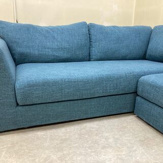 【L字ソファ】ソファ 家具 ファブリック 布の画像