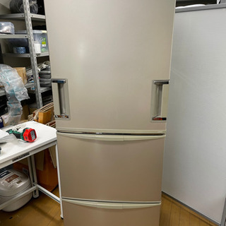 345L両開き冷蔵庫2009年製 SJ-WA35R-S