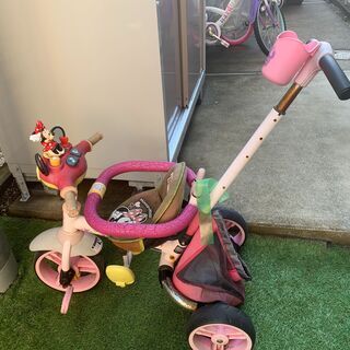 ミニーマウス三輪車