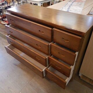 【販売終了しました。ありがとうございます。】4段ローチェスト　中古品　/　相模原市　リサイクルショップ　の画像