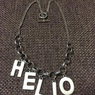 ネックレス (HELLO)【他商品と同時購入で割引】の画像