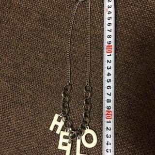 ネックレス (HELLO)【他商品と同時購入で割引】の画像