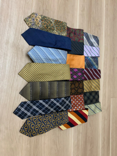 ネクタイ　21本セット　有名ブランド多数　美品