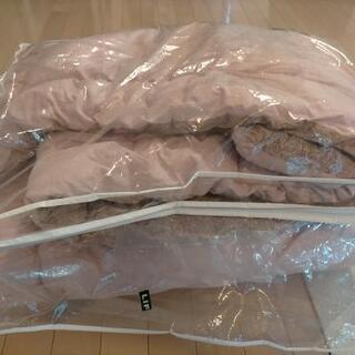 シングル羽毛布団　★未使用の画像