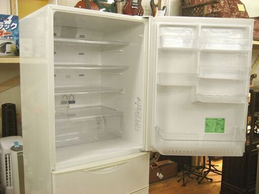 355L 2012年製 4ドア冷蔵庫 アクア AQR-361A-W ホワイト 300Lクラス AQUA 札幌 厚別店