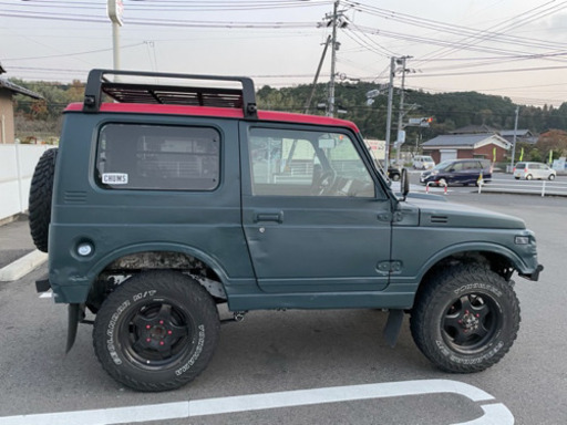ジムニー　ja11 ルーフラック