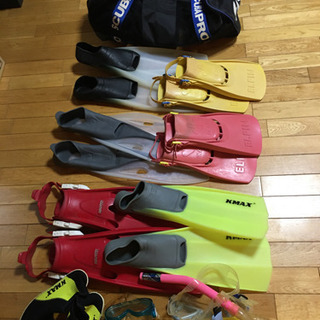 ヒレなど、マリンレジャー用品