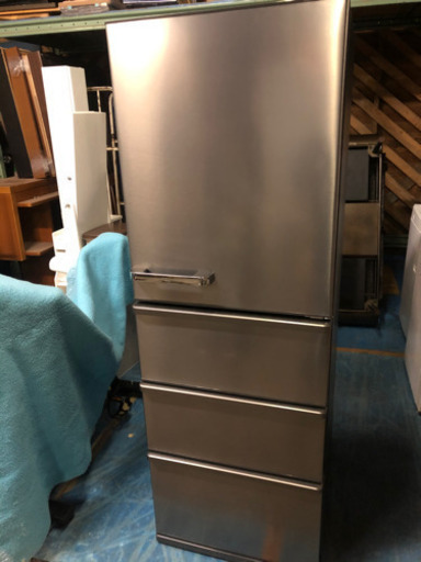 AQUA ノンフロン冷凍冷蔵庫　AQR-V43J(S) 2020年