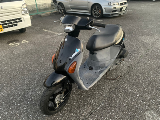 スズキ レッツ4 50 cc 原付 スクーター 4スト 実動 書類 鍵あり 型式 CA45A
