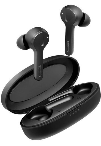 新品　未使用　そのほかも色々激安にて、出品してます！！Dudios Shuttle ブルートゥース ワイヤレスイヤホン Bluetooth5.0ワイヤレスイヤホンAAC対応 高音質 低遅延 IPX5防水 自動ペアリング 最大24時間再生 TWS左右分離型イヤホン 充電式収納ケース付き ブラック