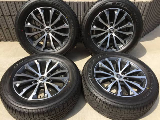 ランドクルーザープラド　純正アルミホイール　265/55R19 新車外し
