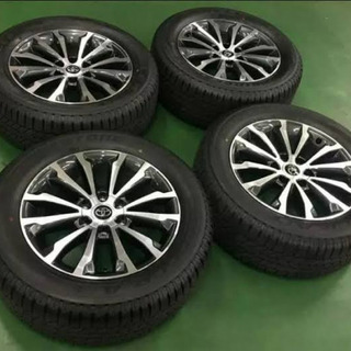 ランドクルーザープラド 純正アルミホイール 265/55R19 新車外し