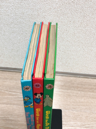 ディズニー英語教材の本　３冊