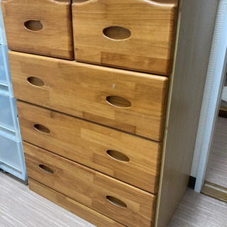 【2/14朝迄】腰高チェスト 0円でお譲りします！の画像