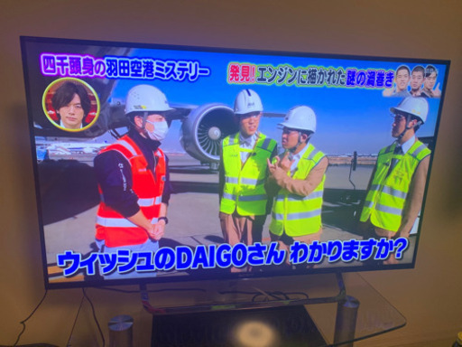 SONY 4Kテレビ　43インチ&SONY DVDレコーダー