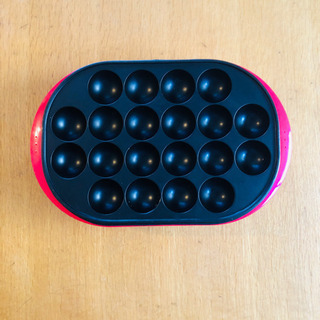 たこ焼き器　20個　フッ素加工で作りやすい！の画像