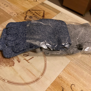 5本指、軍足、未使用品