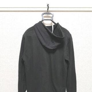 adidasアディダス パーカージャージ メンズ／レディース ブラック Mサイズの画像