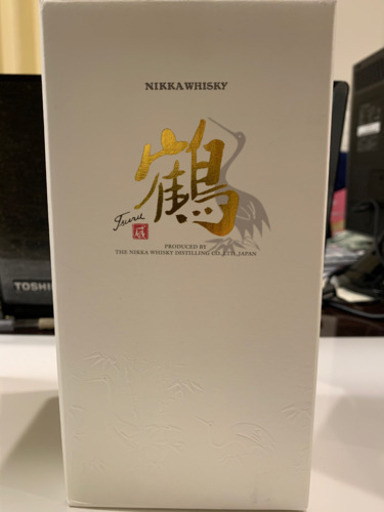 【ニッカ鶴 ウィスキー】安く譲ります！(箱付き)
