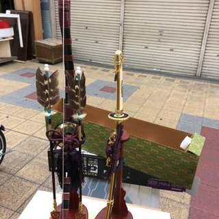 美品　高級 弓太刀揃 伯峰作 飾り 刀 弓 弓太 太刀 五月人形...