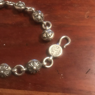 クロムハーツ　ボールチェーンブレス　の画像