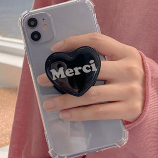 新品未使用　Rutta　クリアー　ハートロゴ　リングハンドル付ス...