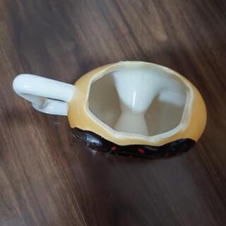 コーヒーカップ　ドーナツ型の画像