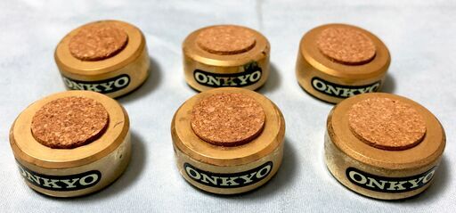 【あんしん決済】ONKYO インシュレーター　6個セット