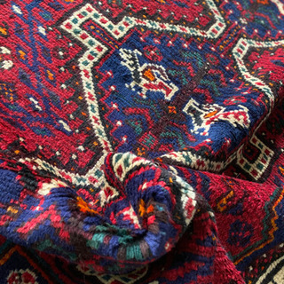 大型 ザーヘダーン産ペルシャ絨毯 トライバルラグ シラーズ産 ペルシャ絨毯 トライバルラグ 204×150cm