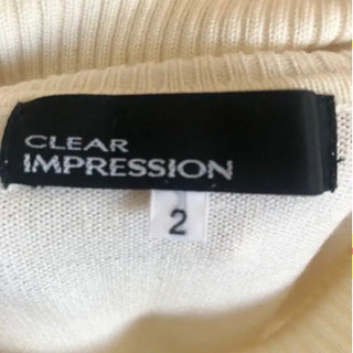 【美品！】セーター　白の画像