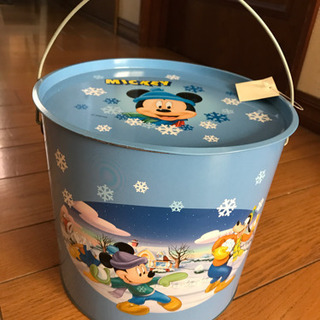 無理❣️差し上げます❣️ディズニー　ミッキーマウスの蓋付き缶
