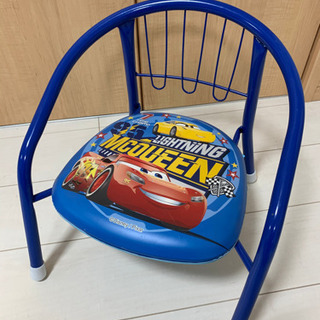 キッズ　チェア　カーズ  豆イス　プープー椅子　パイプ椅子
