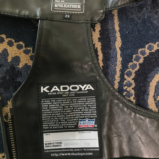 ★美品★KADOYA カドヤ  チャップス　サイズ22の画像