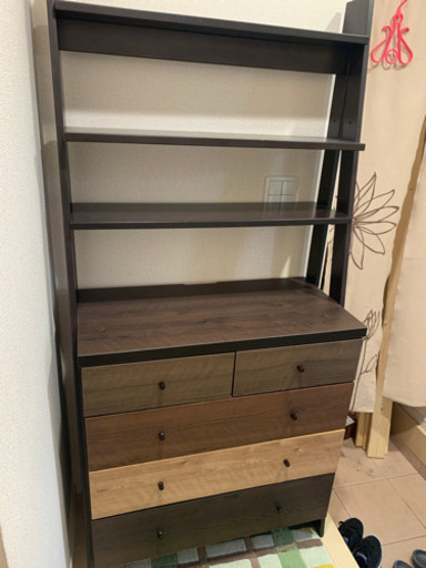 ニトリ　チェストラック　中古