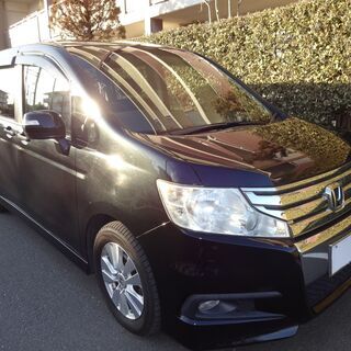 込プライス２７万５千円 ステップワゴンスパーダＺ(RK5) パワースライドドア 検付３年９月 修復無し 機関良好の画像