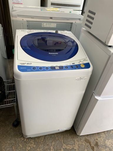 Panasonic 6kg 汚れを浮かせて落とす「泡洗浄」 !!「エコウォッシュシステム」洗濯機【NA-FS60H5】